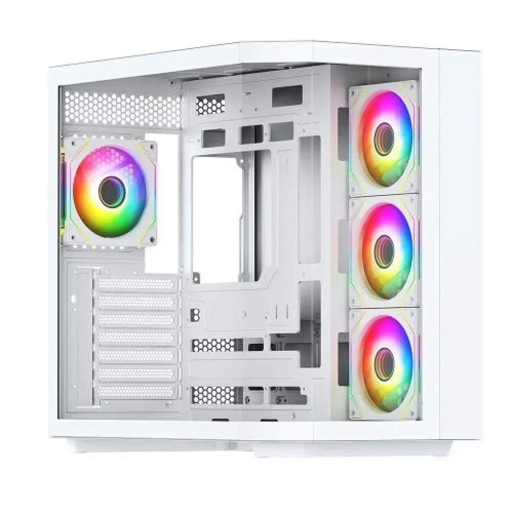 G Power Gaming PC "Snow Edge", Ryzen 5-7500X3D,32GB 6000mhz, 1TB , RTX5060 OC ,White